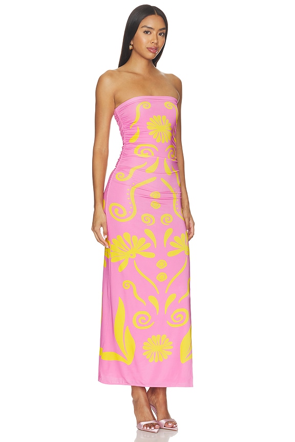 view 2 of 3 Daphne Dress in Aiuolerosa
