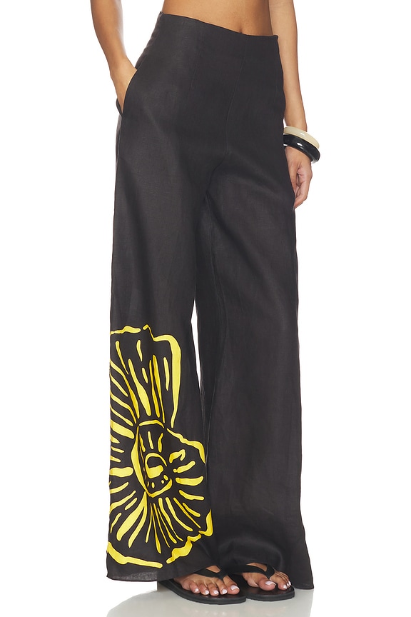 view 2 of 6 PANTALON TOYA in Calicobw Black & White