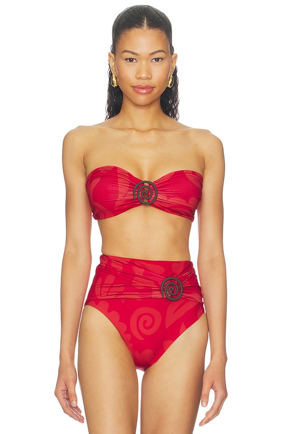 view 1 of 4 HAUT DE MAILLOT DE BAIN MAPLE in Estatecarmin