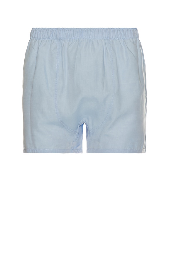view 2 of 2 Woven Classic Boxer Shorts in Sky Blue