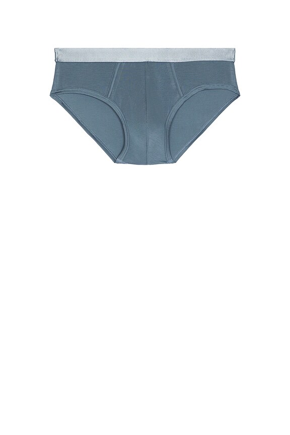view 2 of 3 3 X Y Briefs in Steel Blue