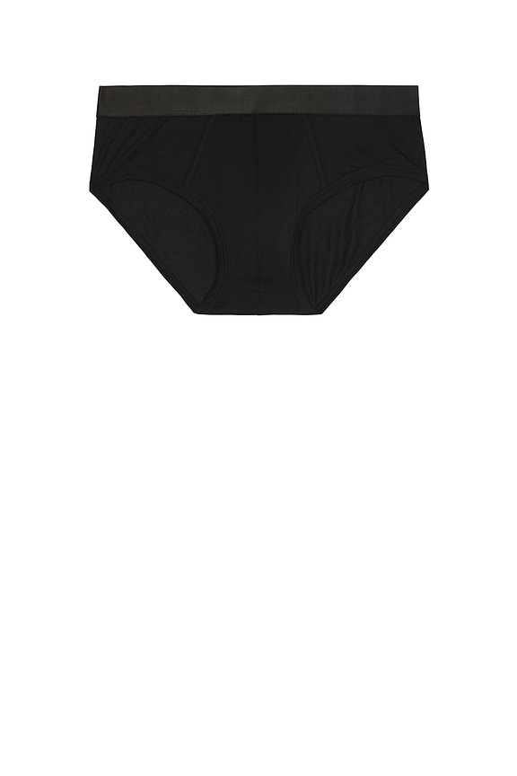 view 2 of 3 3 X Y Briefs in Black, White, & Sage