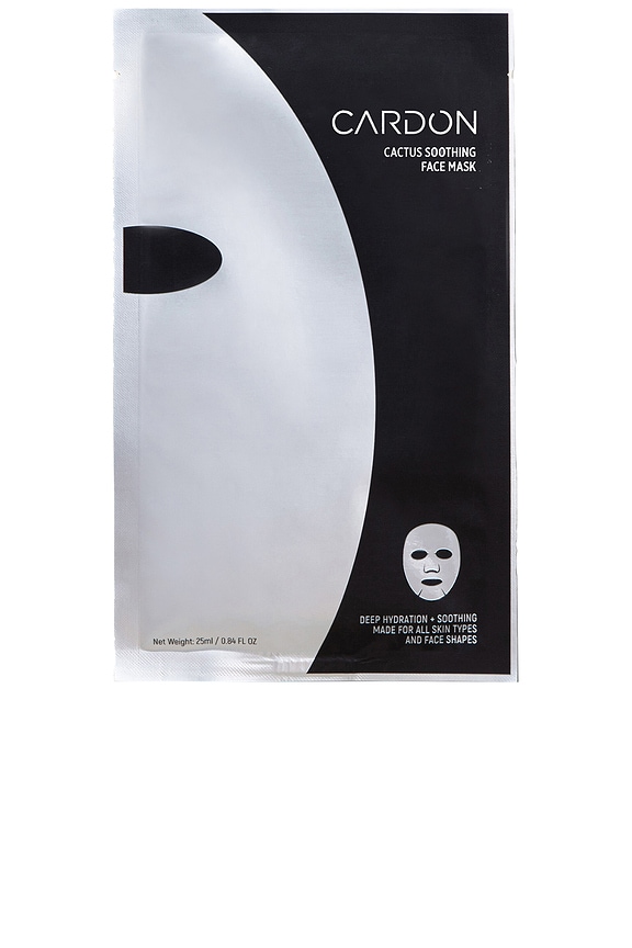 view 2 of 8 Cactus Soothing Sheet Mask 4 Pack in 
