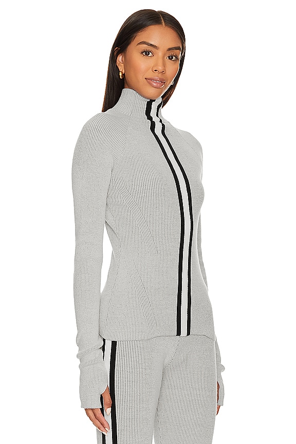 view 2 of 4 SOELDEN 터틀넥 탑 in Gray Melange