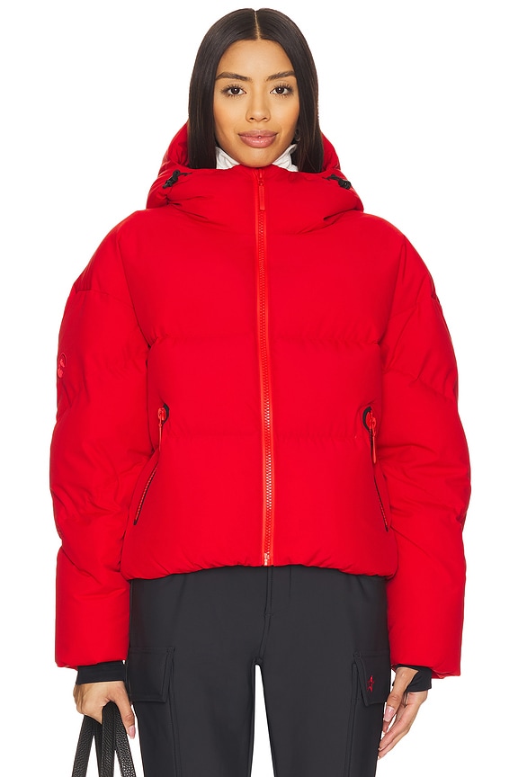 view 2 of 7 Meribel Ski Puffer in Firey Red