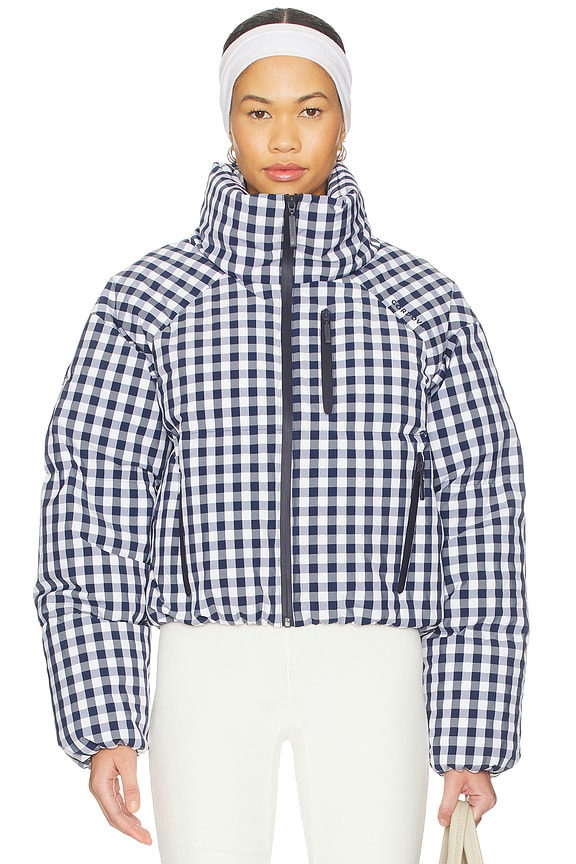 view 2 of 6 Cortina Ski Jacket in Indigo Gingham