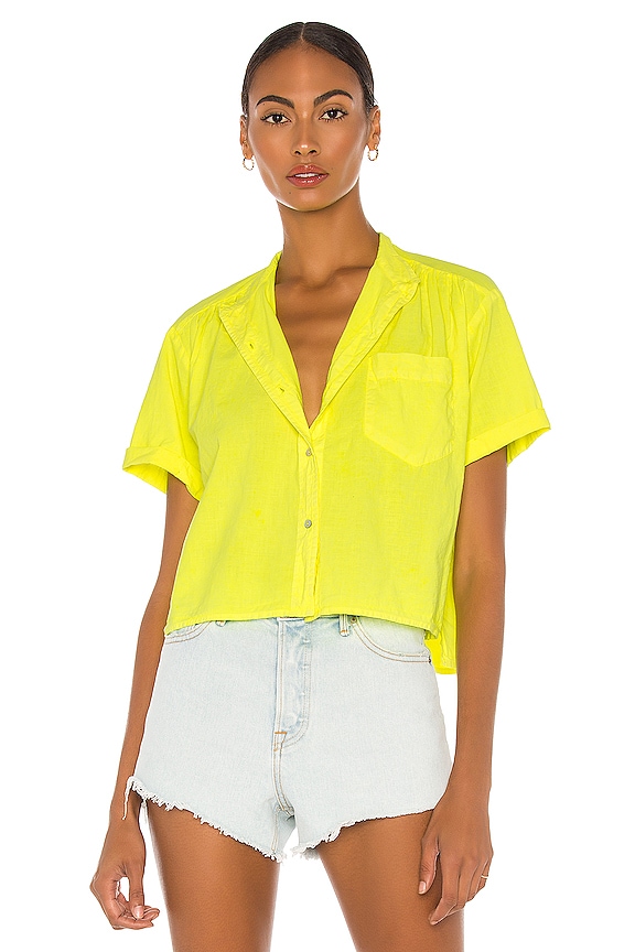 view 1 of 4 CHEMISE LOUELLA in Neon Yellow