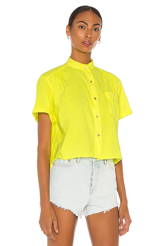 view 2 of 4 CHEMISE LOUELLA in Neon Yellow