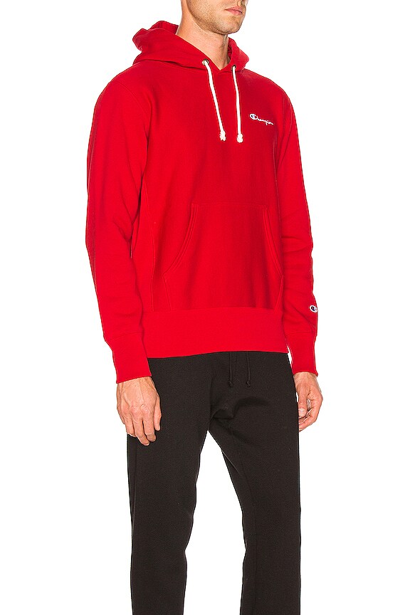 view 2 of 4 SUDADERA CON CAPUCHA CHAMPION in Red