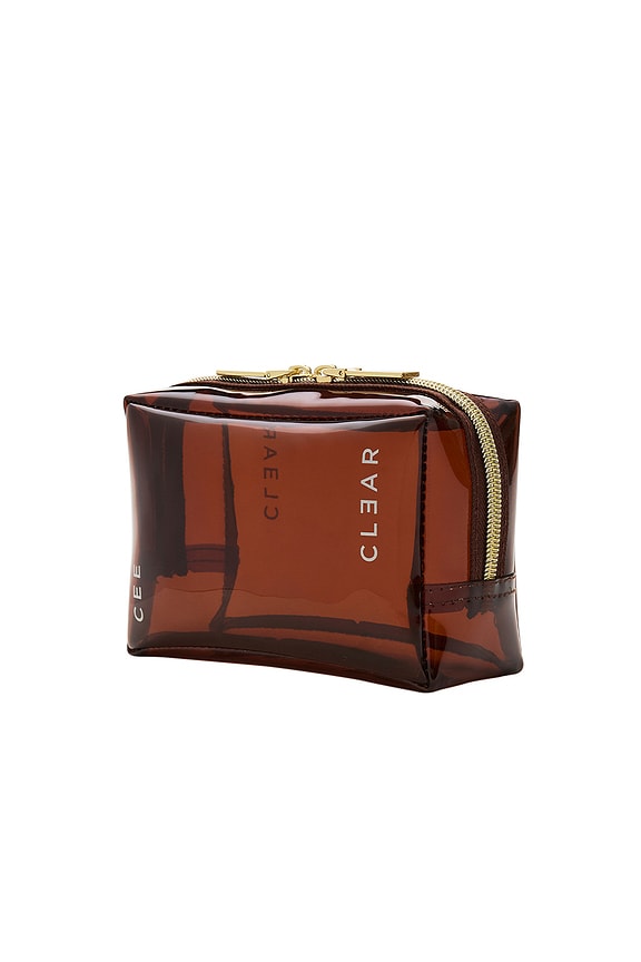 view 2 of 11 Mini Cosmetic Case in Amber