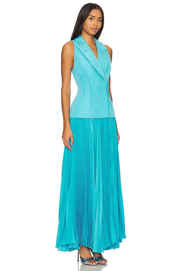 view 2 of 3 Stinford Midi Dress in Aqua