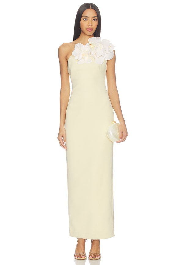 view 1 of 3 Zofia Maxi Dress in Lemon Sorbet