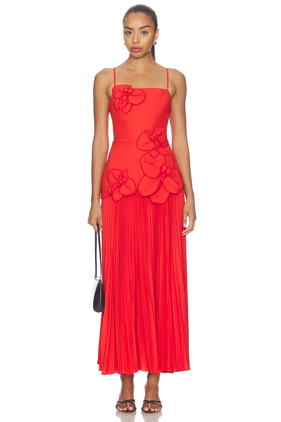 view 1 of 3 MAXIVESTIDO AVISION in Chilli