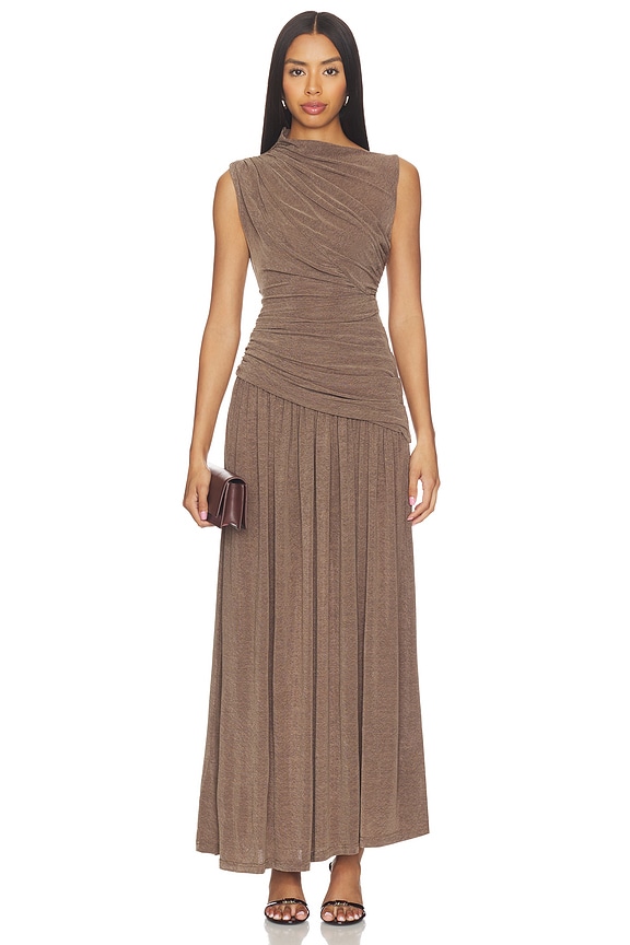 view 1 of 3 Deanhill Maxi Dress in Sepia