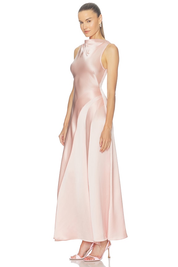 view 2 of 3 MAXIVESTIDO LECHA  in Soft Flamingo