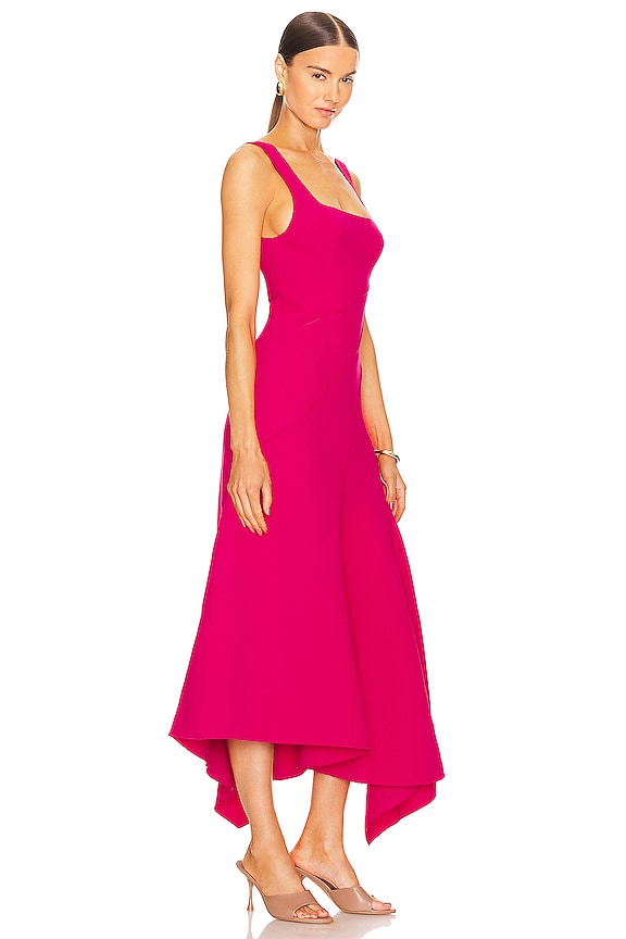 view 2 of 3 Rowe Midi Dress in Azalea Pink