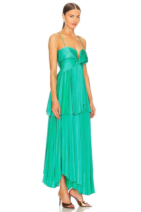 view 2 of 3 Islington Midi Dress in Biscayne Green