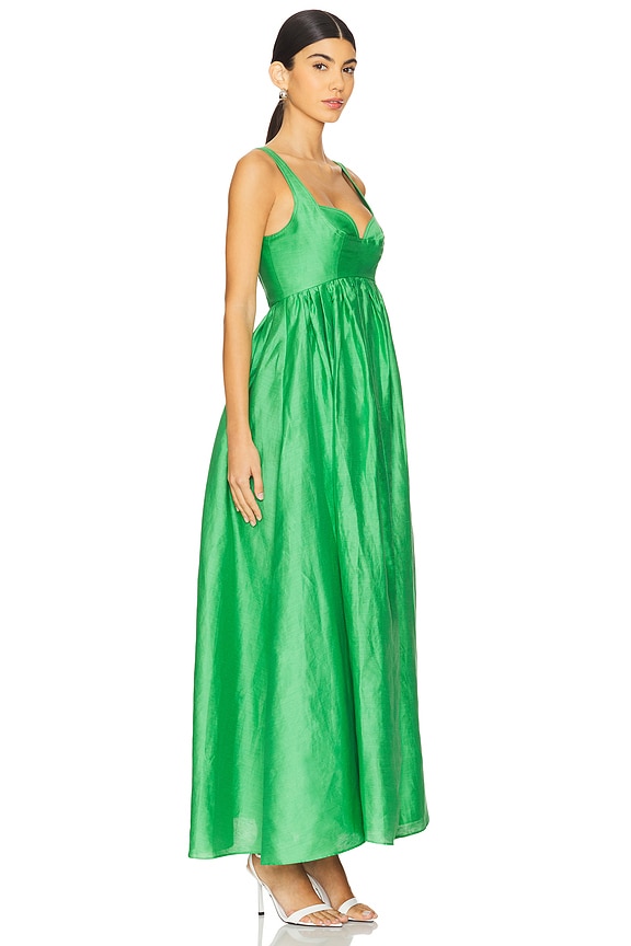 view 2 of 3 VESTIDO MIDI SANDGATE in Shamrock