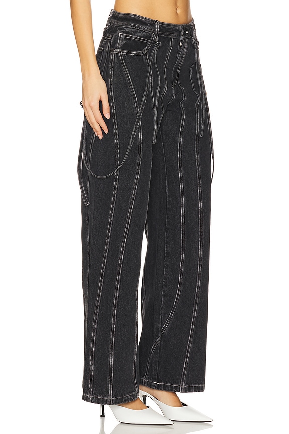 view 2 of 6 Eagleton Jean in Black
