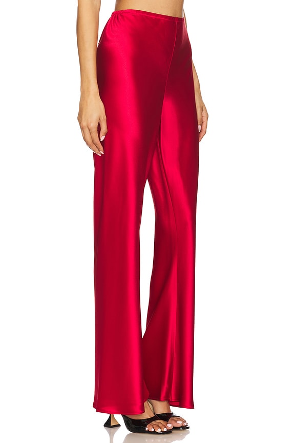 view 2 of 6 PANTALON RIGS in Crimson