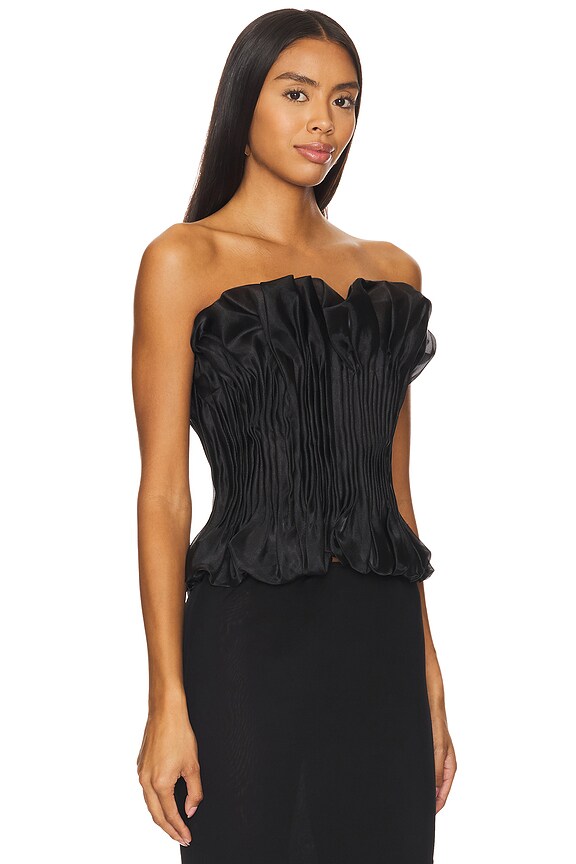 view 2 of 4 Clements Top in Black