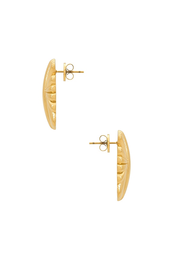 view 2 of 4 BOUCLES D'OREILLES LENA in Gold