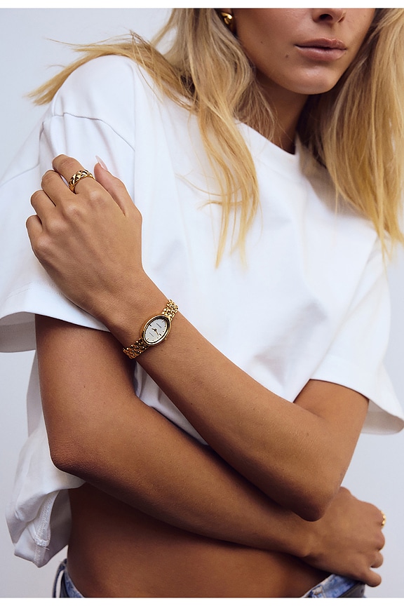Cendre Phoebe Watch in White | REVOLVE