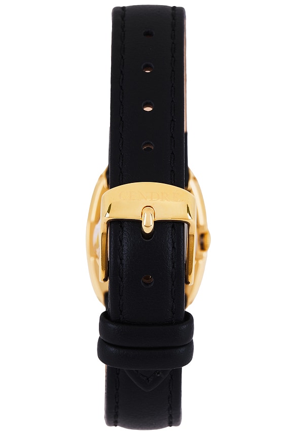 view 2 of 4 MONTRE BRIDGETTE in White & Smooth Black