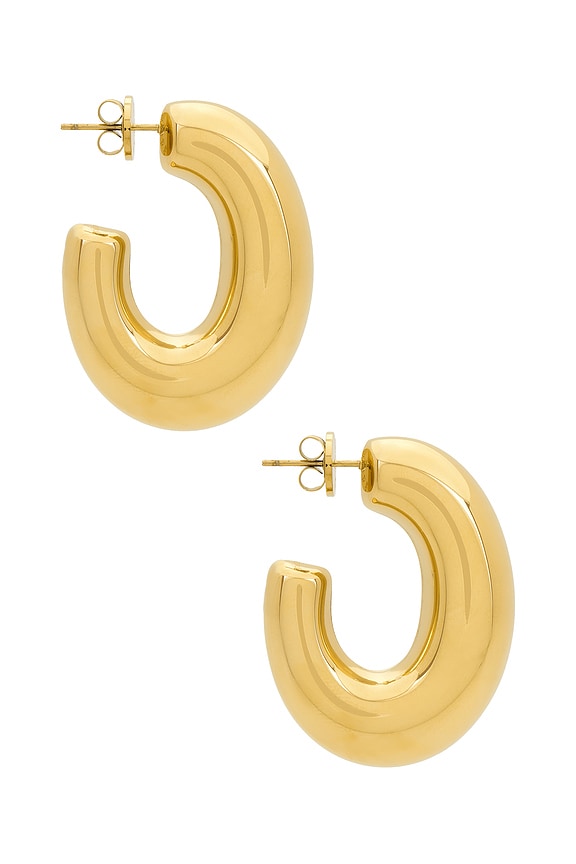 view 2 of 3 PENDIENTES KIKI in Gold