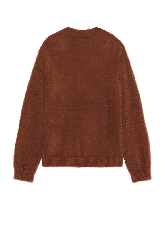 view 2 of 4 Eyelash Cardigan in Chocolate