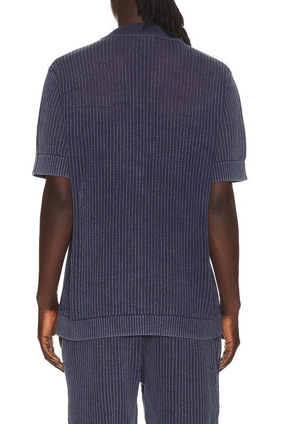 view 2 of 5 Henry Snow Wash Camp Shirt in Navy