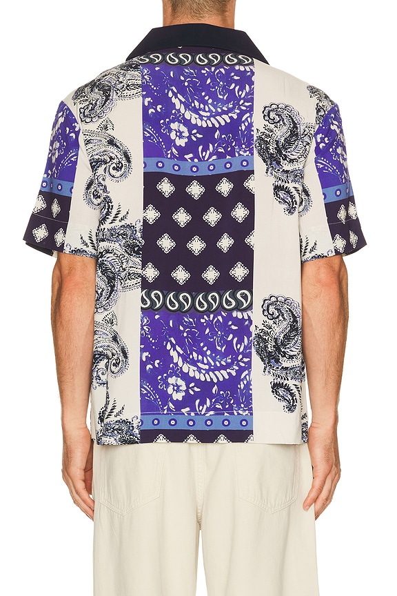 view 2 of 4 CHEMISE CAMP ANDERSON in Blue Multi