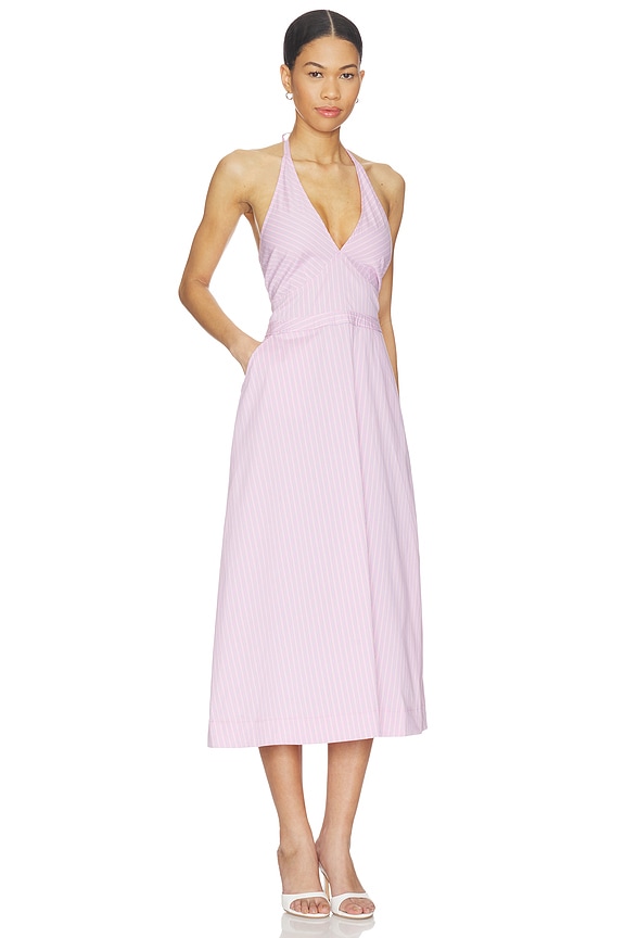 view 2 of 4 VESTIDO HALTER ORA in Pink