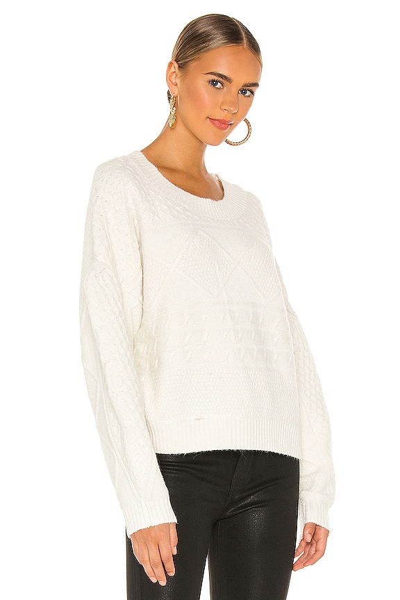 view 2 of 4 Corning Cable Sweater in Ivory