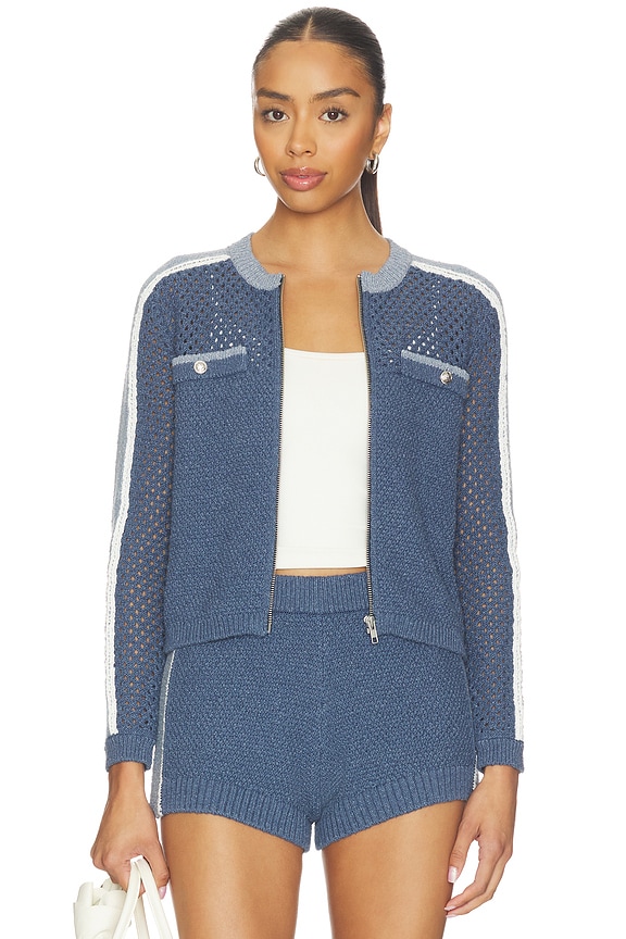 view 1 of 4 GILET RAYA in Navy