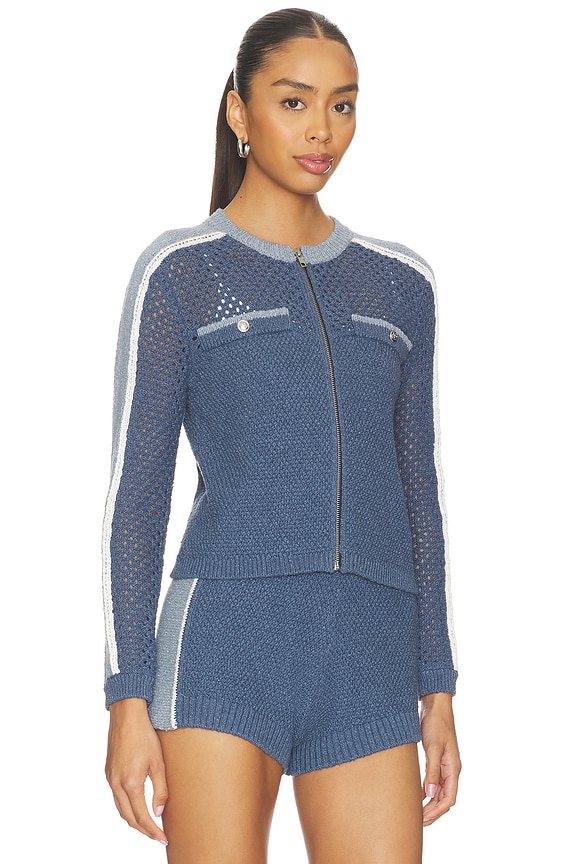 view 2 of 4 GILET RAYA in Navy