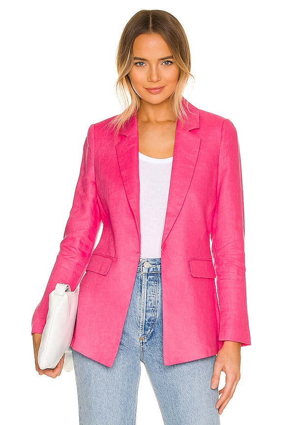 Central Park West x REVOLVE Birch Blazer in Hot Pink | REVOLVE