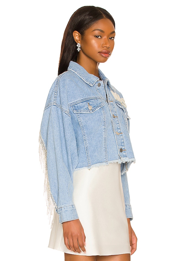 view 2 of 7 Mrs. Denim Jacket in Medium Wash