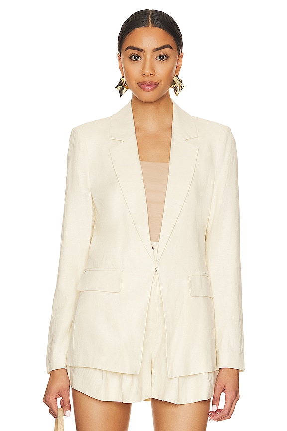 view 2 of 5 Bay Lean Blazer in Ivory