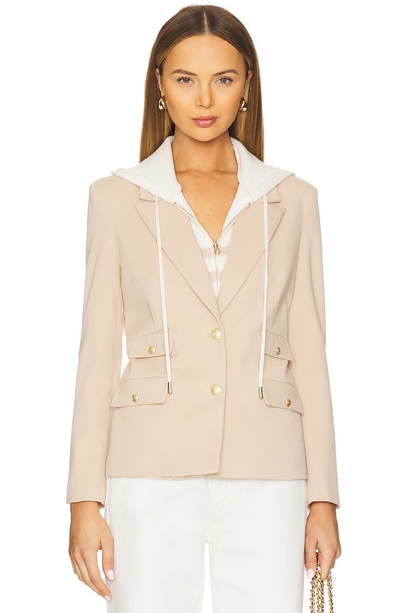 view 2 of 6 Nautical Dickey Blazer in Khaki