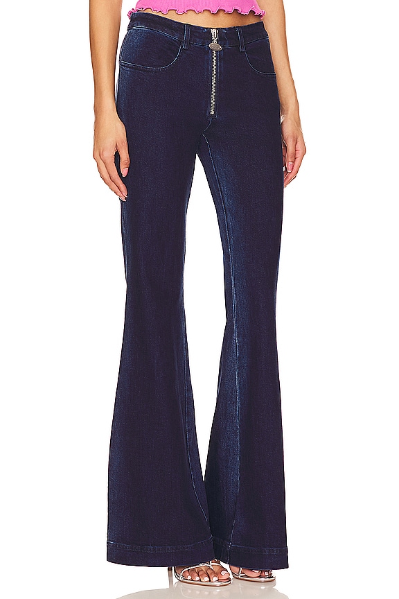 view 2 of 5 Low Waist Pant in Vintage Indigo Blue