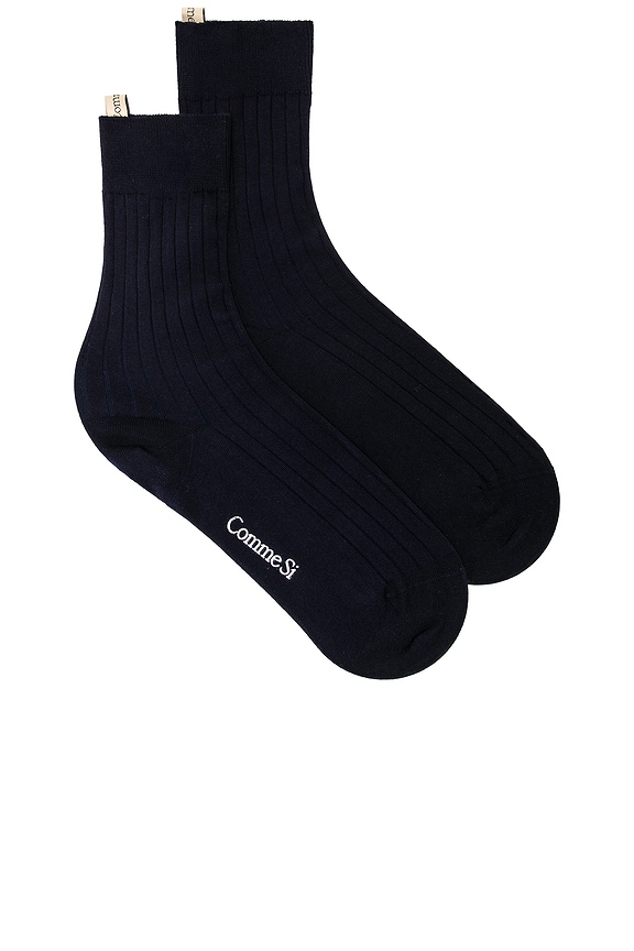 view 1 of 2 The Yves Sock in Navy