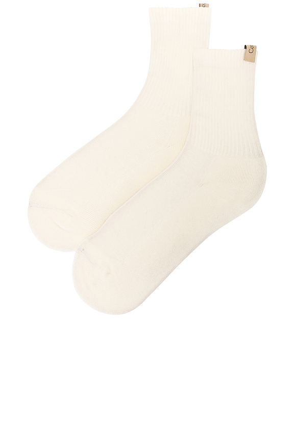 view 2 of 2 The Tube Sock in Off White