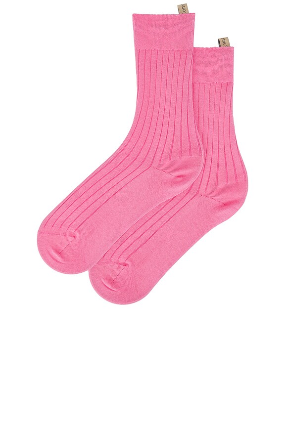 view 2 of 2 The Yves Sock in Carnation
