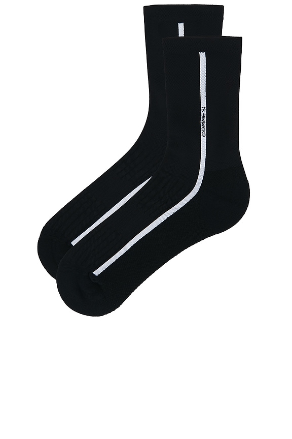 view 2 of 2 The Running Sock in Black