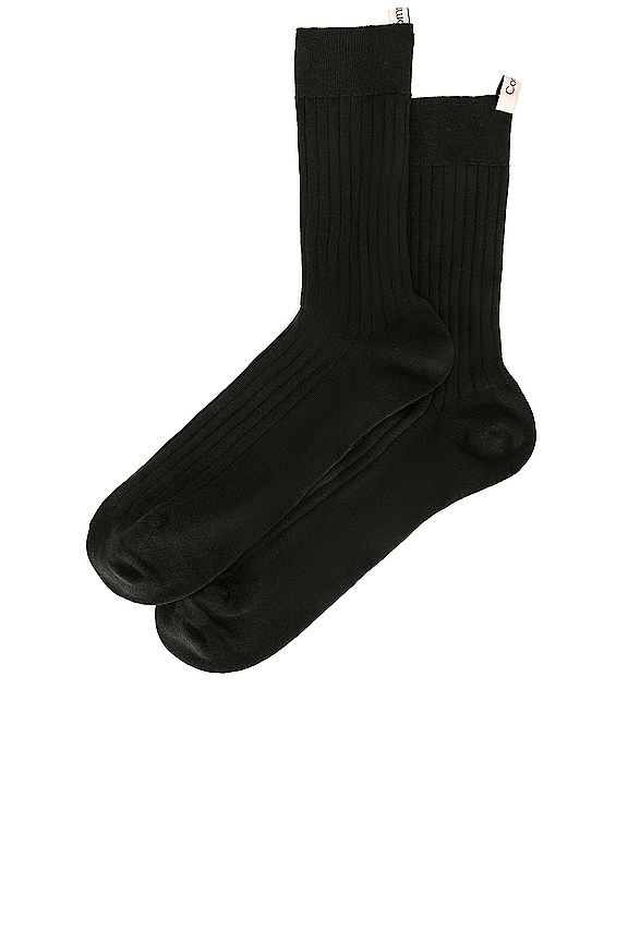 view 2 of 2 CHAUSSETTES in Black