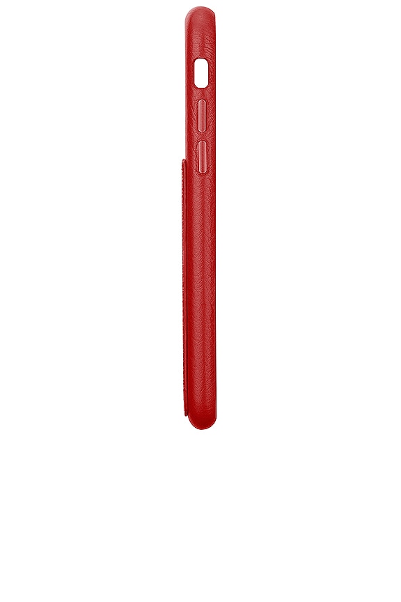 view 2 of 3 Leather Card iPhone 6/7/8 Case in Cherry