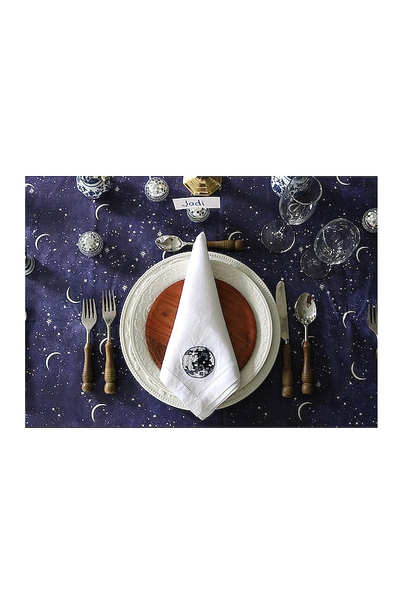 view 2 of 2 Disco Ball Dinner Napkins Set Of 4 in 