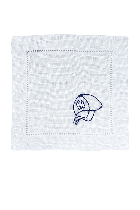 view 2 of 2 CHEFANIE YANKEES CAP COCKTAIL NAPKINS SET OF 4 ナプキン in 