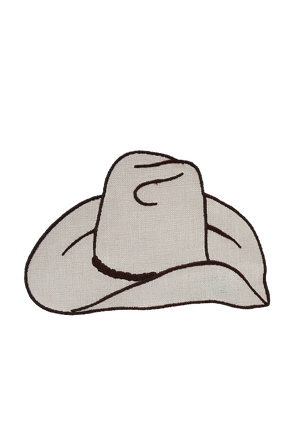 view 2 of 2 Cowboy Hat Cocktail Napkins Set Of 4 in 